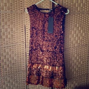 Mangano sequin dress size XS-S